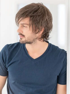 Johnny Men's Wig By Ellen Wille | HAIRforMANce | Mono Part -Envy Sales resized 0003s 0005 ew HAIRforMANce Johnny 2