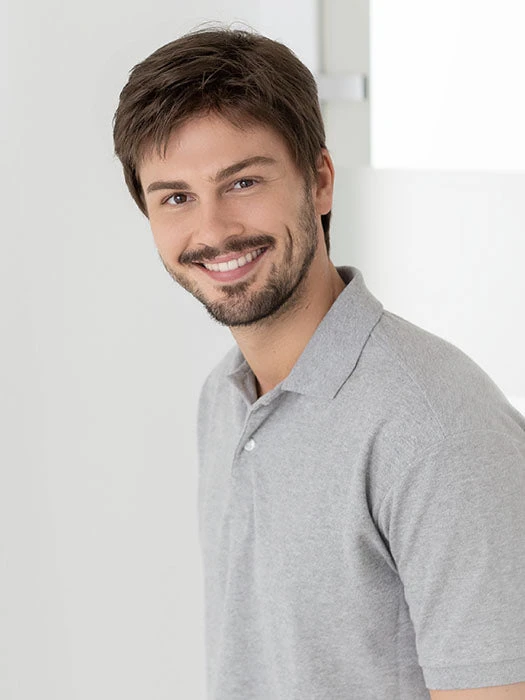 Brad Men's Wig By Ellen Wille | HAIRforMANce | Mono Crown 6 Brad Men's Wig By Ellen Wille | HAIRforMANce | Mono Crown - Image 6