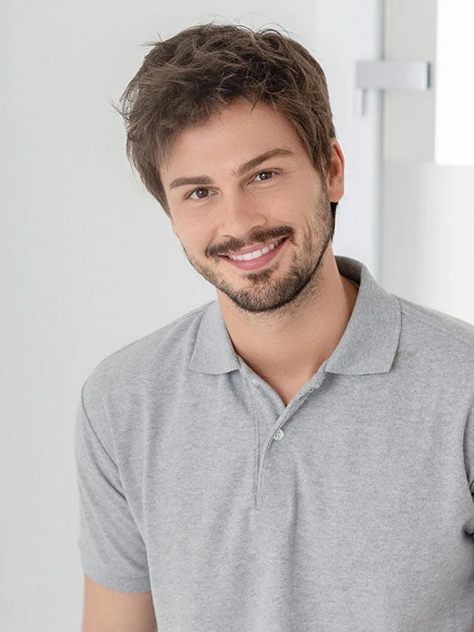 Brad Men's Wig By Ellen Wille | HAIRforMANce | Mono Crown 5 Brad Men's Wig By Ellen Wille | HAIRforMANce | Mono Crown - Image 5